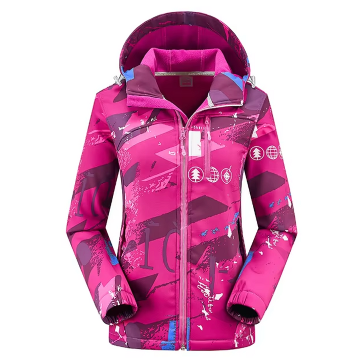 Multifunctional Waterproof Softshell Winter Jacket with Hood