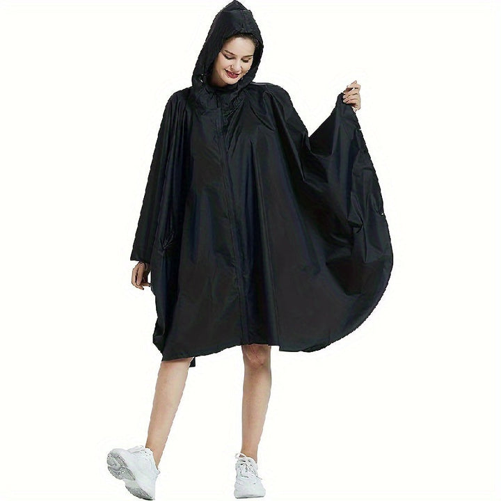 Waterproof Raincoat with Zipper and Pocket for Daily Use and Adventures