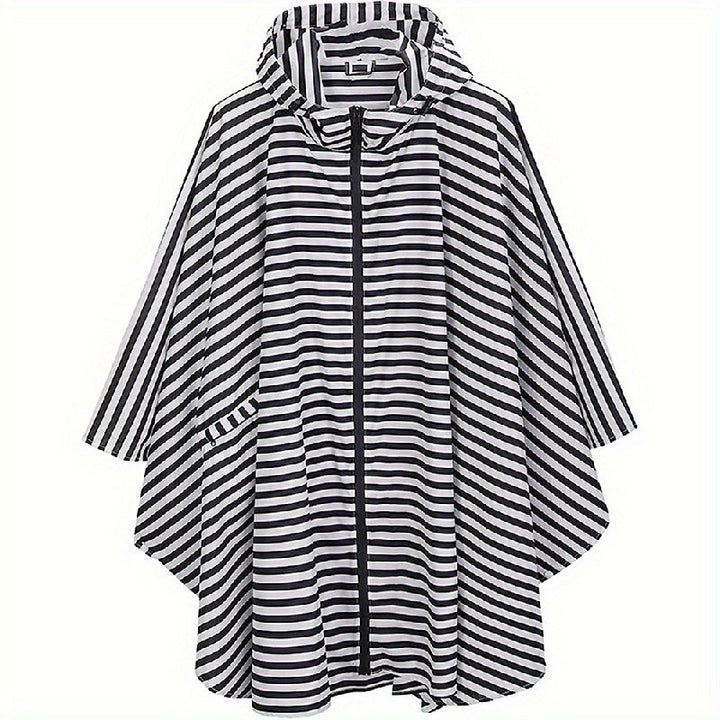 Waterproof Raincoat with Zipper and Pocket for Daily Use and Adventures