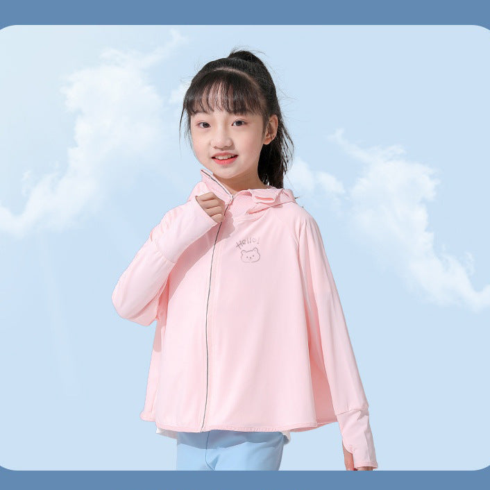 Boys UV Protection Hooded Jacket