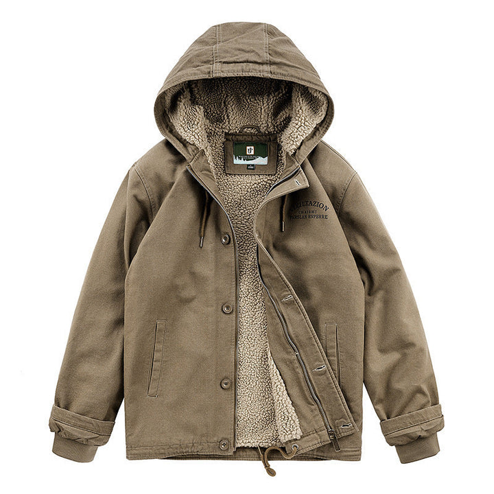 Women's Fashionable Transitional Jacket with Fleece Lining