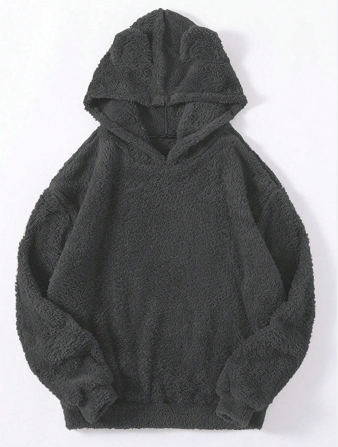 Women's Teddy Hoodie with Ears, Elastic Waistband and Extra Soft Plush