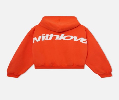 Unisex Oversized Hoodie with Large Back Print, Kangaroo Pocket and Ribbed Cuffs