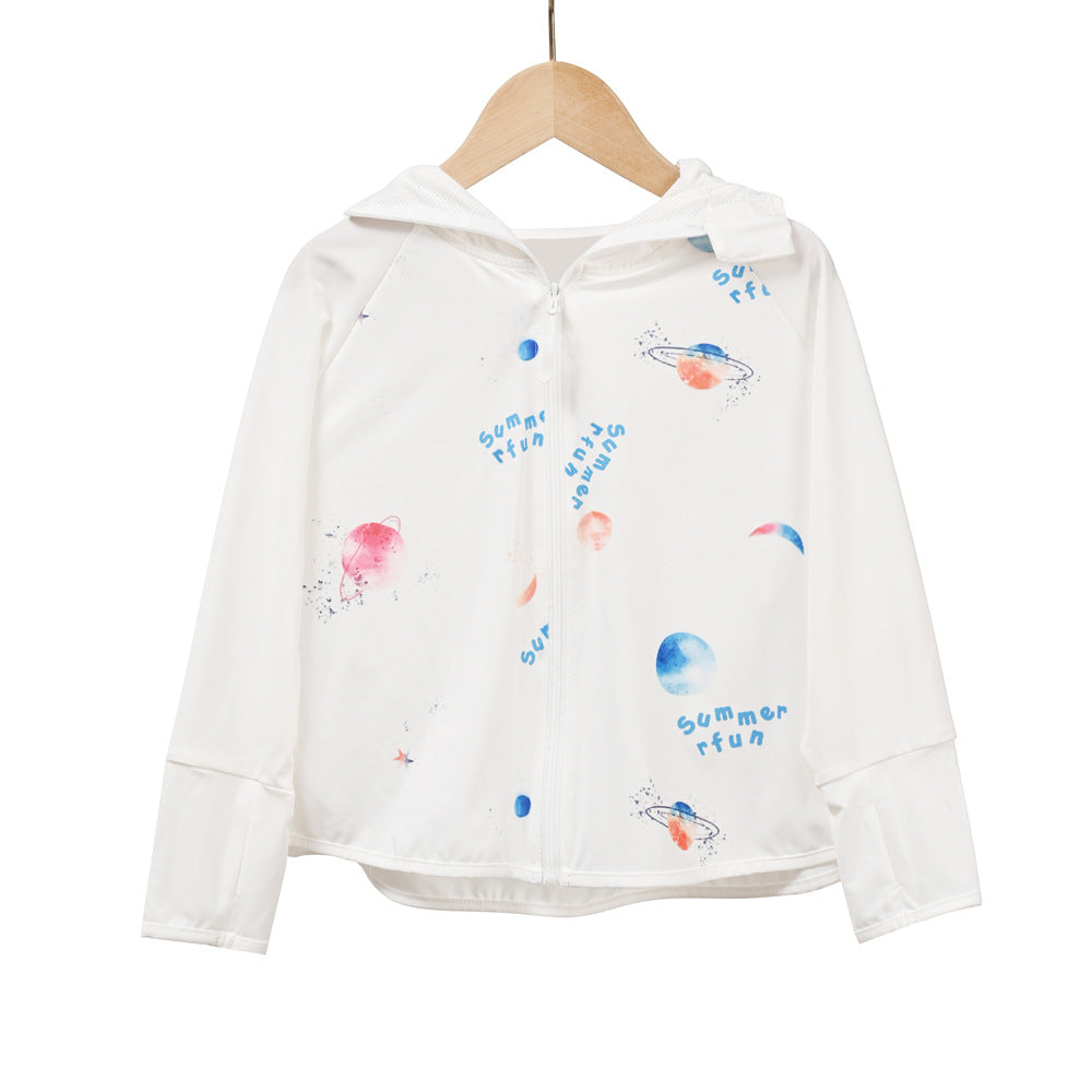 Boys UV Protection Hooded Jacket