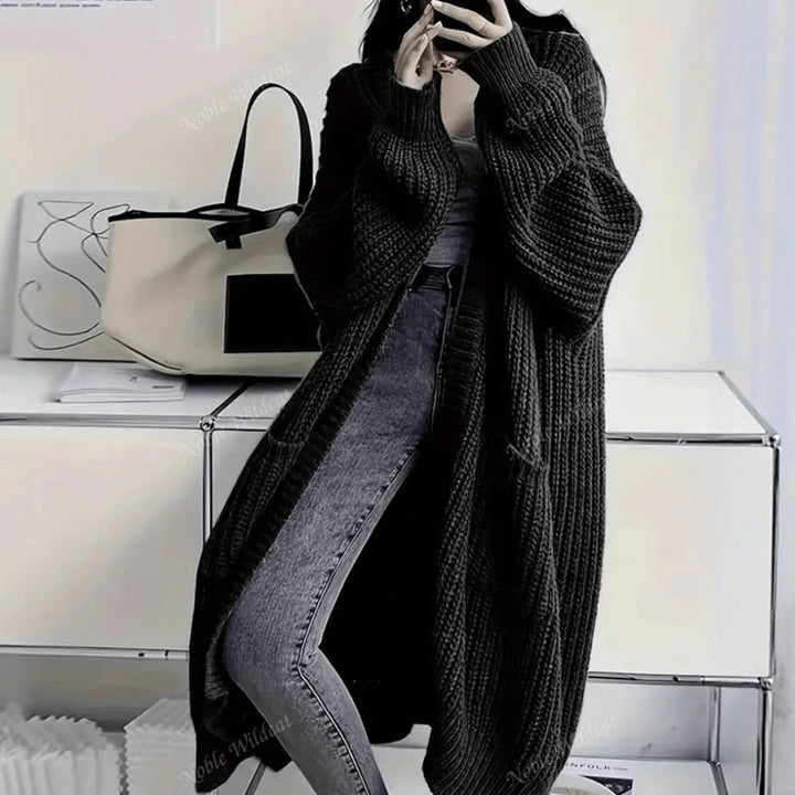 Women's Oversized Knitted Coat