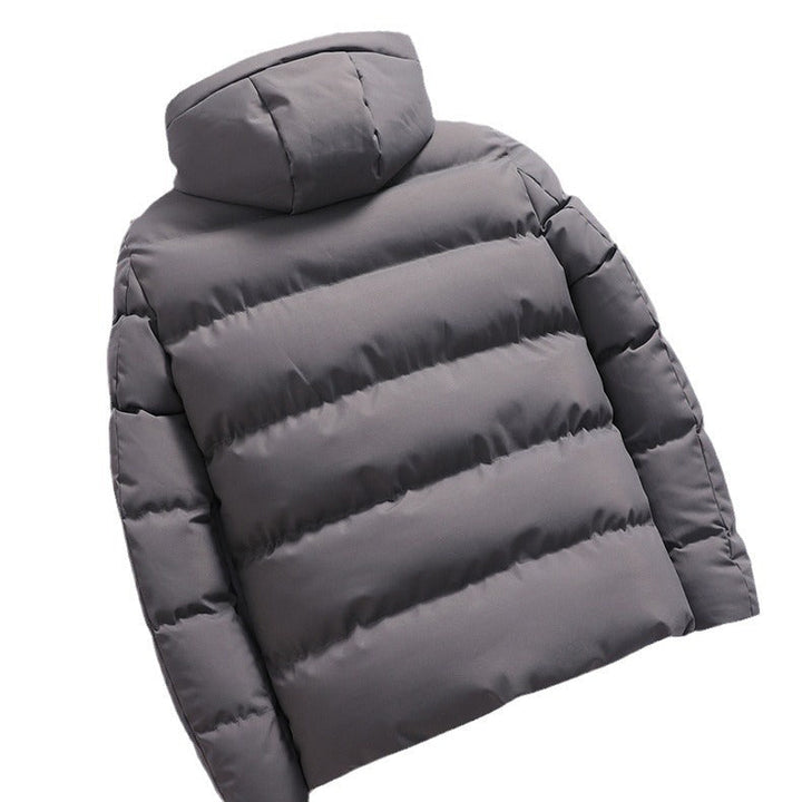 Men's Nano Quilted Thermo Quilted Jacket with Hood and Windproof, Water-repellent Polyester Shell