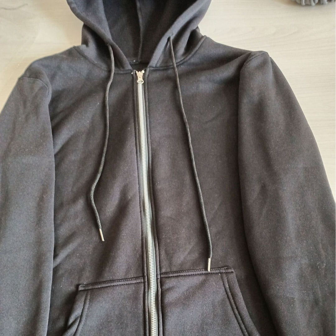 Men's Oversize Zip Hoodie and Relaxed Sweatpants Set
