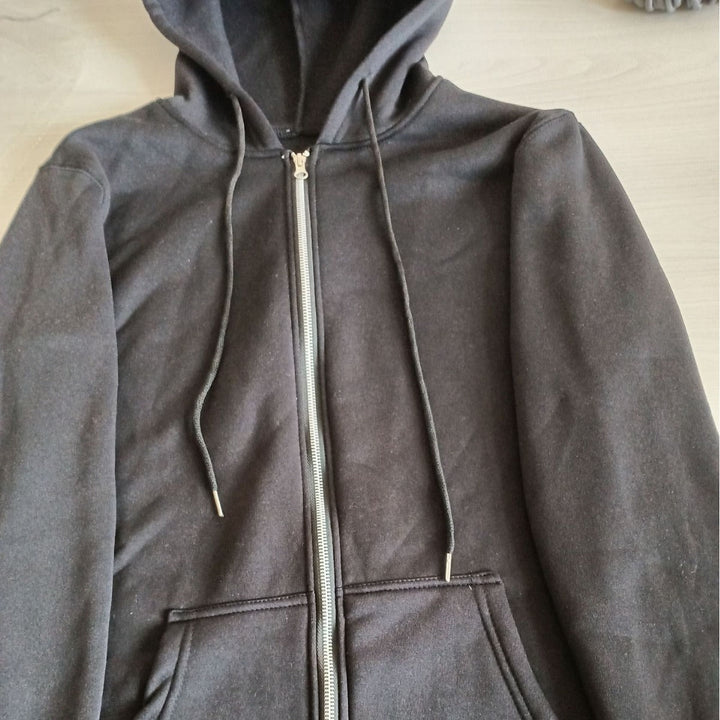 Men's Oversize Zip Hoodie and Relaxed Sweatpants Set