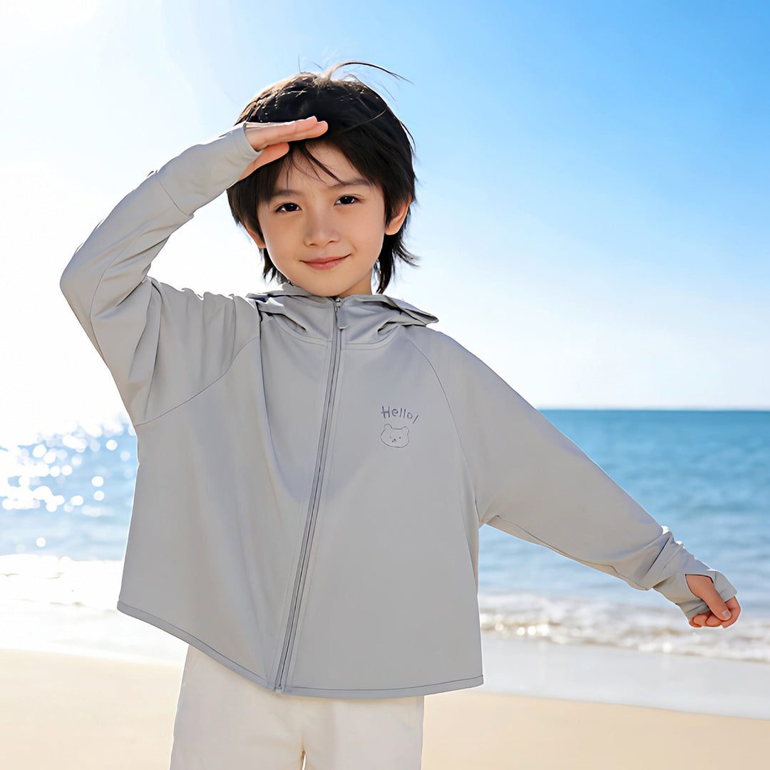 Women's Lightweight UV Protection Hoodie with Integrated Face Mask and Thumb Hole