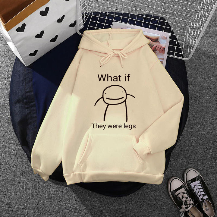 Women's Hoodie with Minimalist Graphic, Loose Oversized Fit and Kangaroo Pocket