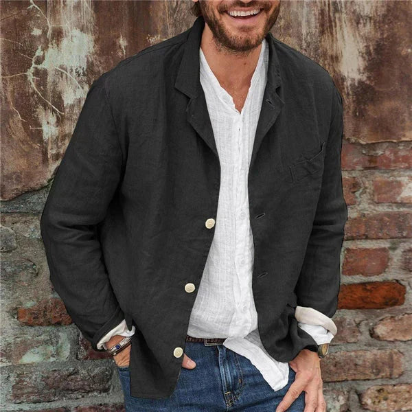 Lightweight Cotton Blazer for Men: Comfort and Style