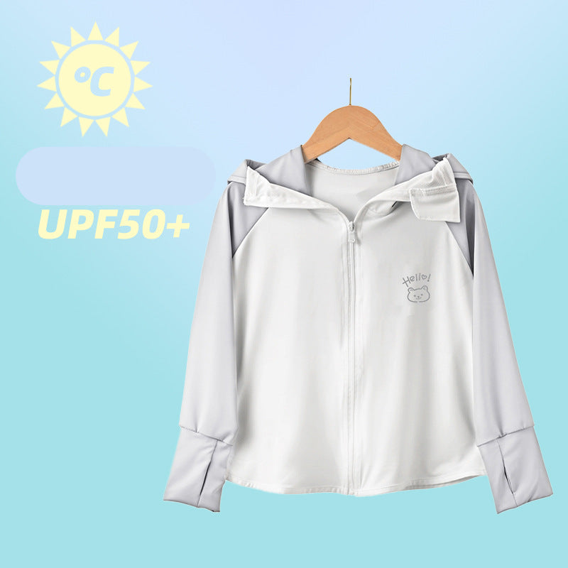 Boys UV Protection Hooded Jacket