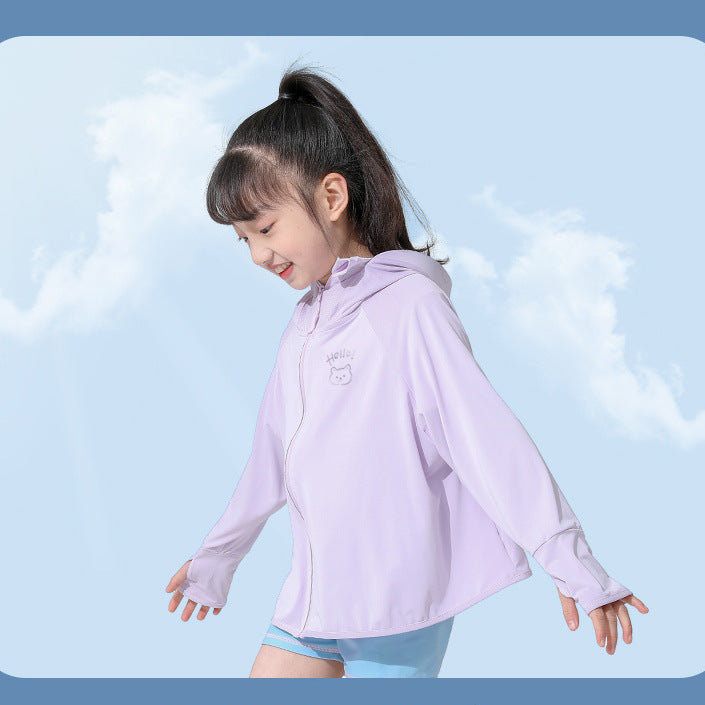 Boys UV Protection Hooded Jacket