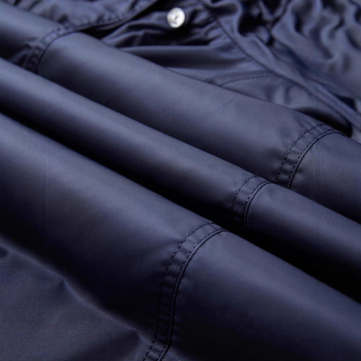 Men's Padded Bomber Parka with Faux Fur Hood and Teddy Lining