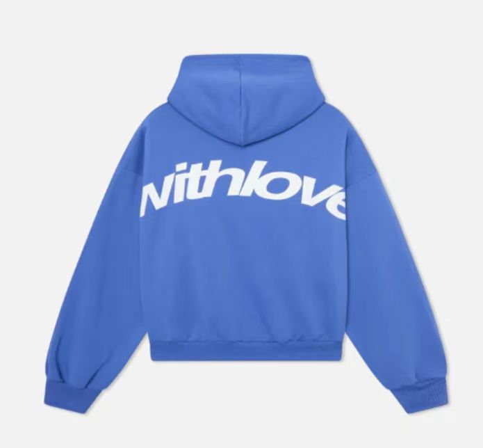 Unisex Oversized Hoodie with Large Back Print, Kangaroo Pocket and Ribbed Cuffs