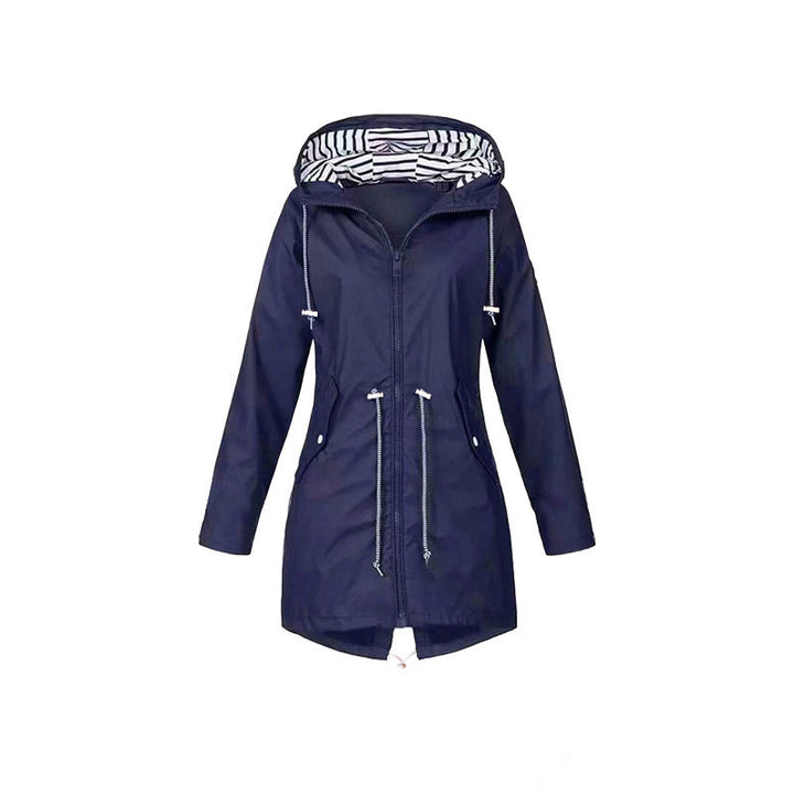 Women's Long Jacket with Hood
