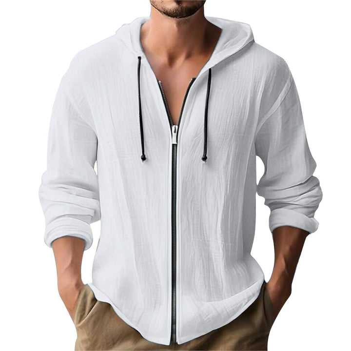 Men's Casual Hoodie Jacket with Zipper