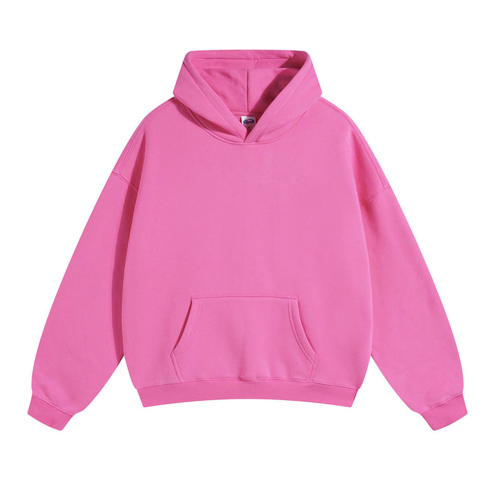 Unisex Oversized Hoodie with Kangaroo Pocket and Ribbed Cuffs