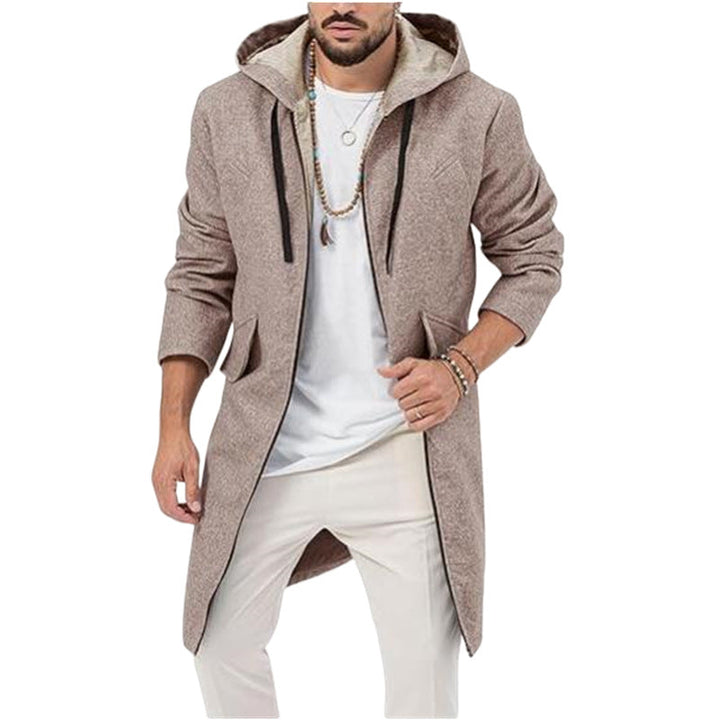 Men's Stylish Long Jacket with Hood
