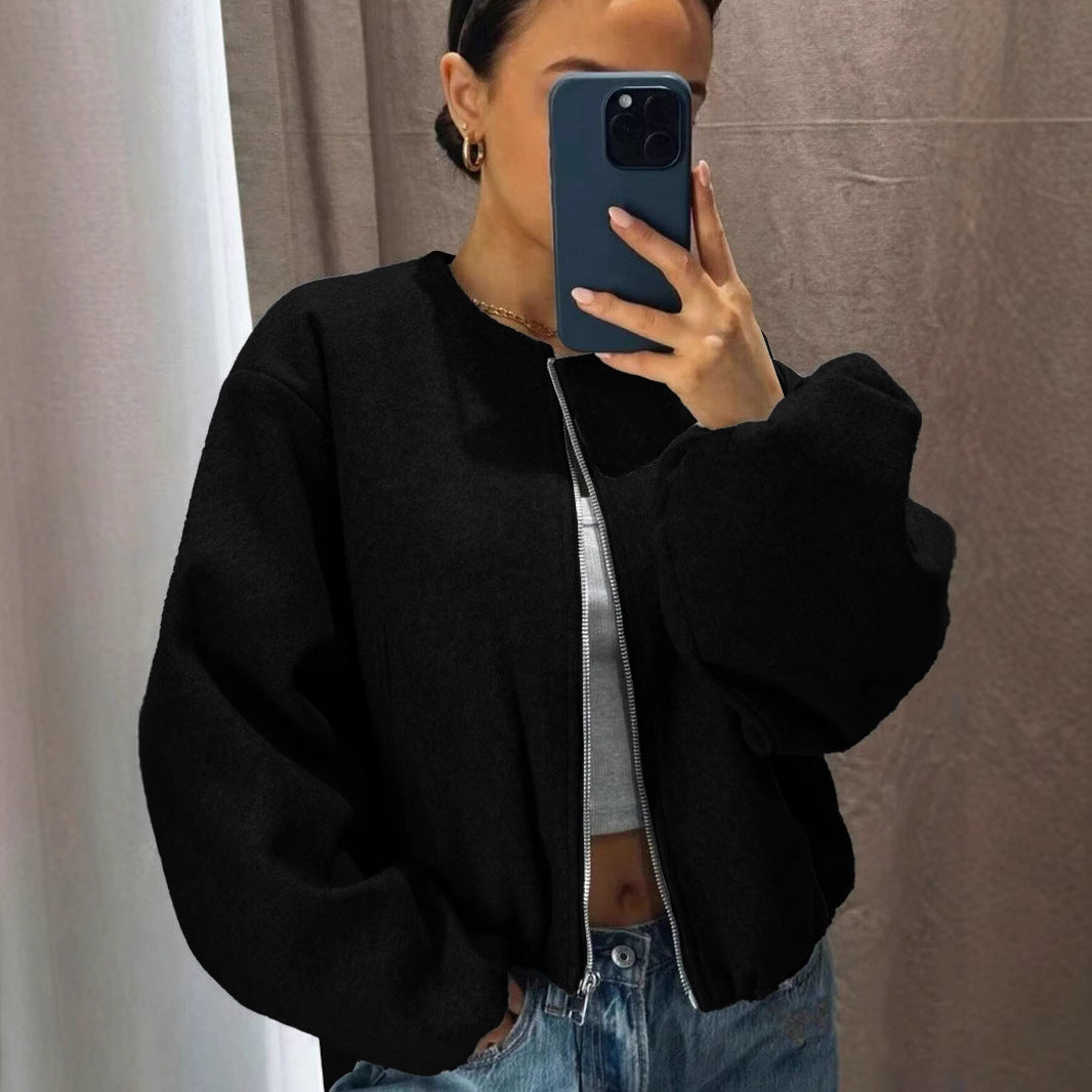 Women's Sporty Bomber Jacket