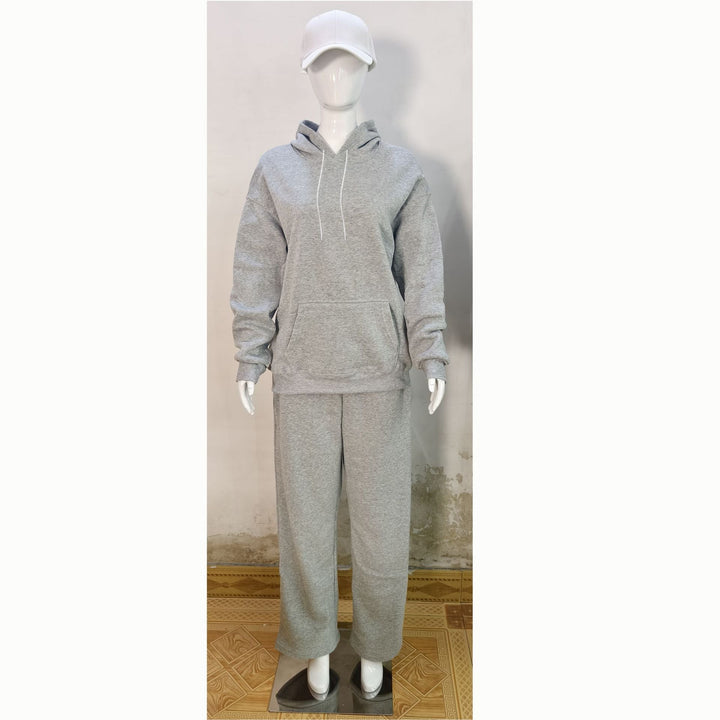 Women's Cozy Oversized Hoodie and Wide Jogger Pants Set