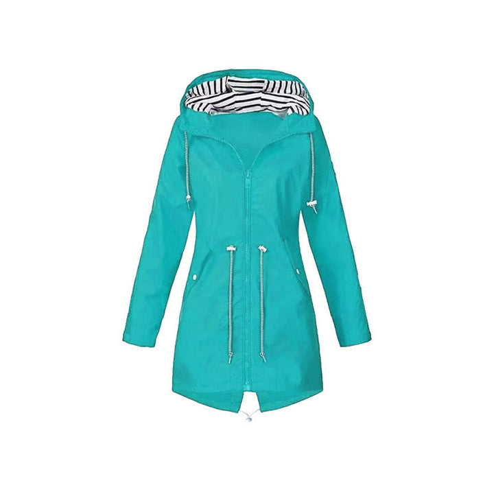 Women's Long Jacket with Hood