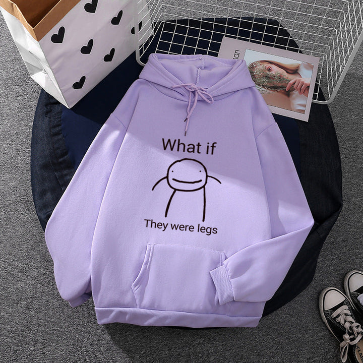 Women's Hoodie with Minimalist Graphic, Loose Oversized Fit and Kangaroo Pocket