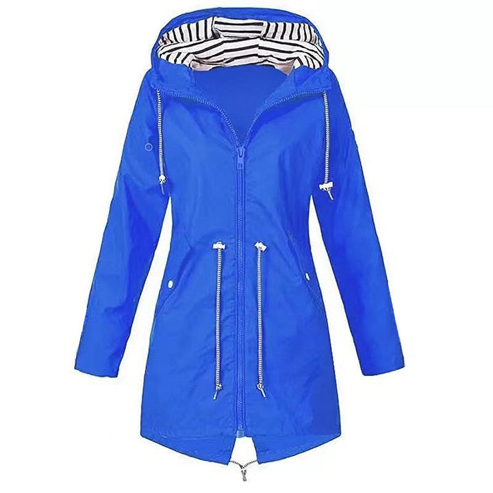 Women's Long Jacket with Hood