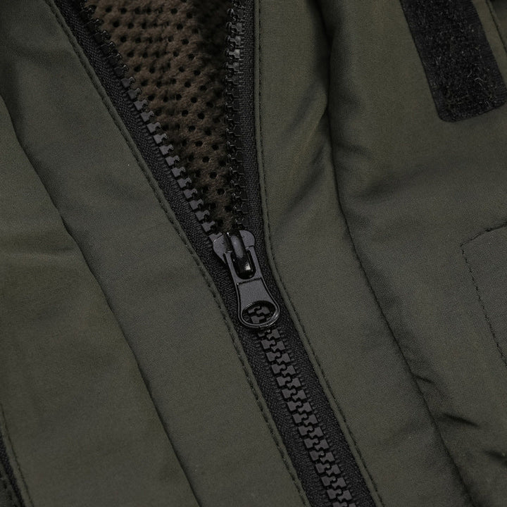 Men's Waterproof and Windproof Outdoor Parka with Detachable Hood