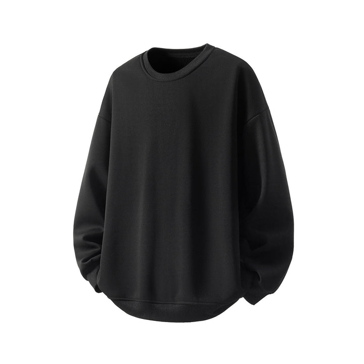Unisex Oversized Round Neck Sweatshirt made of French Terry with Dropped Shoulder