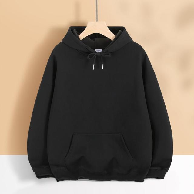 Women's Oversized Hoodie Dress with Kangaroo Pocket, Extended Silhouette and Soft French Terry