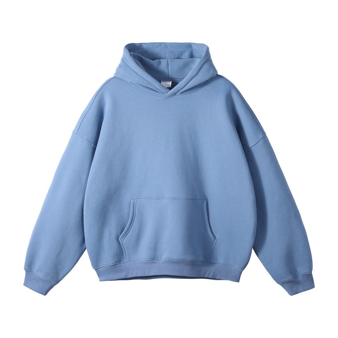Unisex Oversized Hoodie with Kangaroo Pocket and Ribbed Cuffs