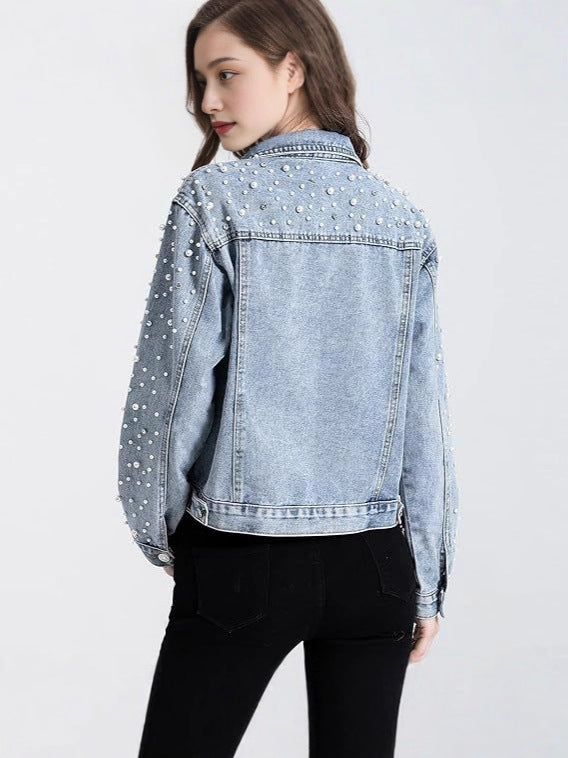 Casual Jacket with Studs - Durable and Stylish for Everyday Use
