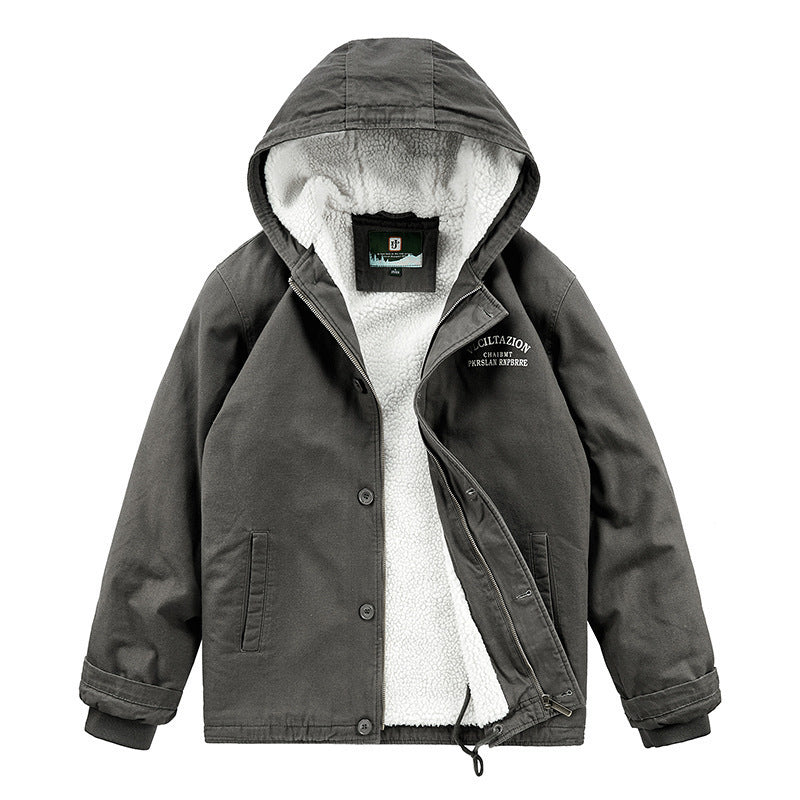Women's Fashionable Transitional Jacket with Fleece Lining