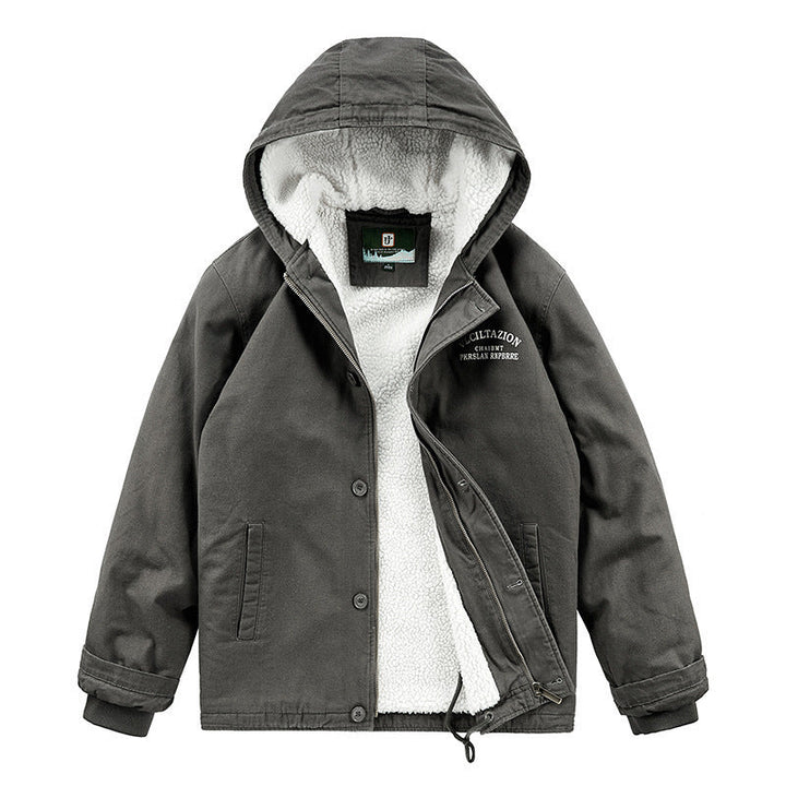 Women's Fashionable Transitional Jacket with Fleece Lining
