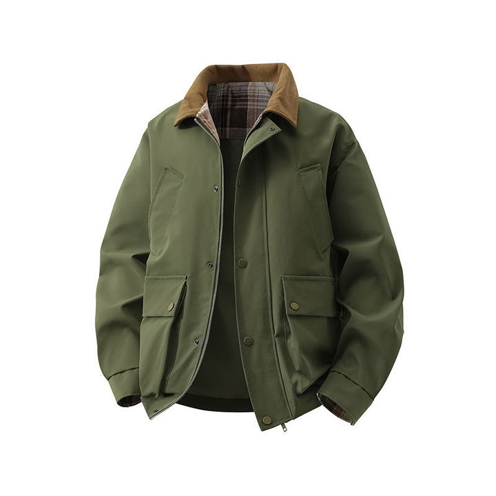 Men's Robust Work Jacket with Practical Pockets