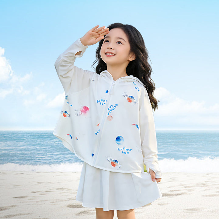 Women's Lightweight UV Protection Hoodie with Integrated Face Mask and Thumb Hole