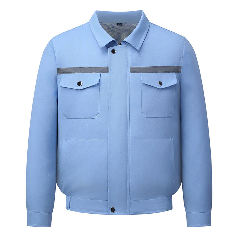 Unisex Cooling Work Jacket with Integrated Ventilation System