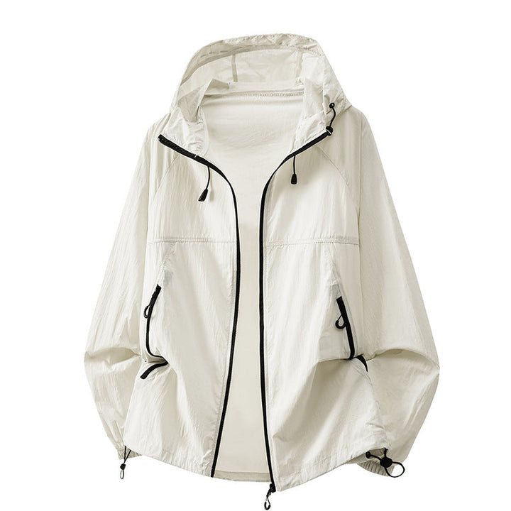 Men's Technical Hooded Jacket with Zipper
