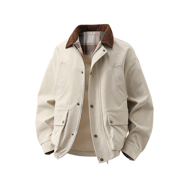 Men's Robust Work Jacket with Practical Pockets