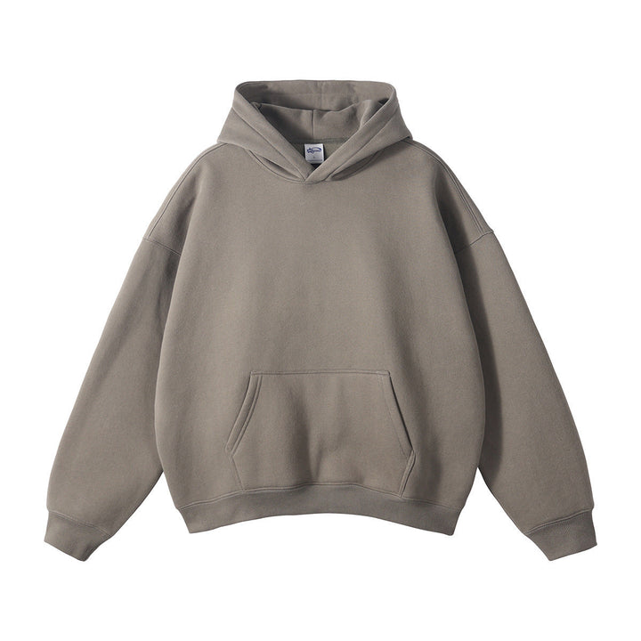 Unisex Oversized Hoodie with Kangaroo Pocket and Ribbed Cuffs