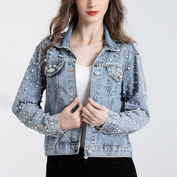 Casual Jacket with Studs - Durable and Stylish for Everyday Use
