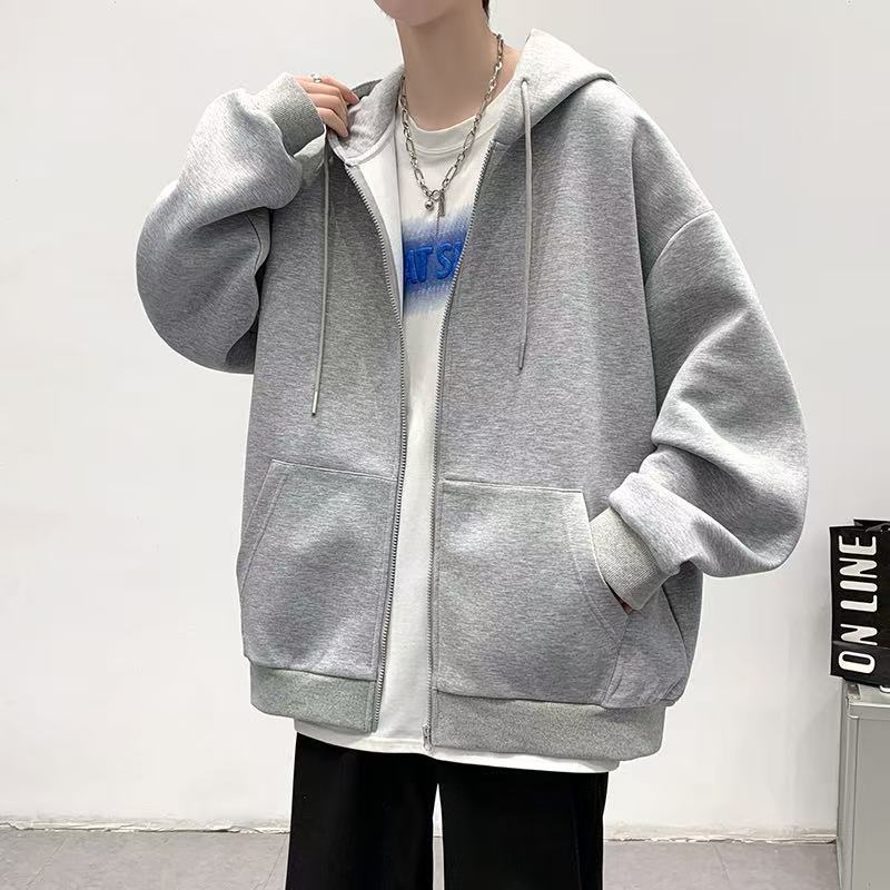 Unisex Comfortable Hooded Jacket with Side Pockets