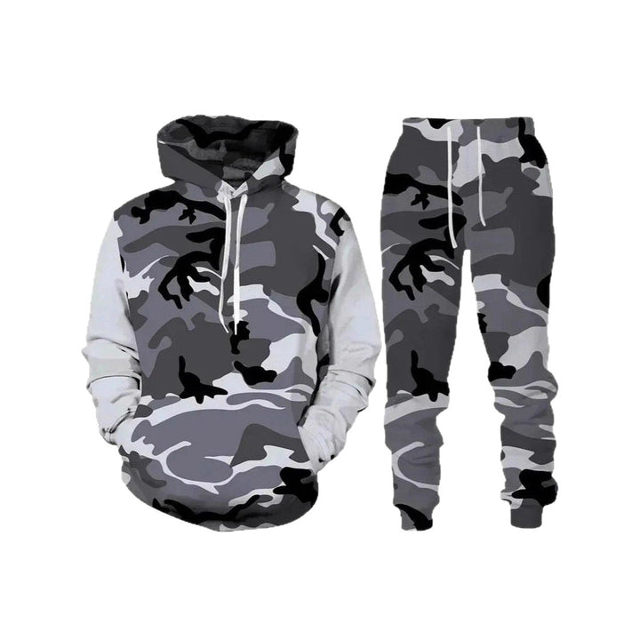 Men's Stylish Hoodie Sweatshirt and Jogging Pants Set