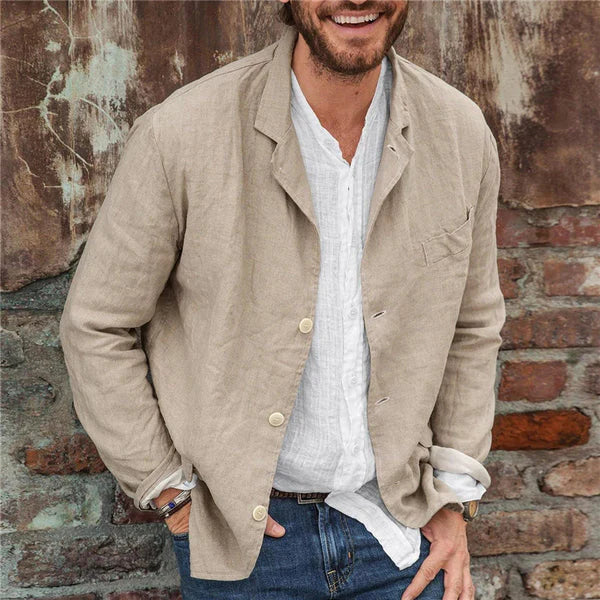 Lightweight Cotton Blazer for Men: Comfort and Style