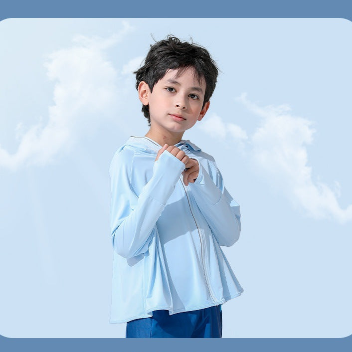 Boys UV Protection Hooded Jacket