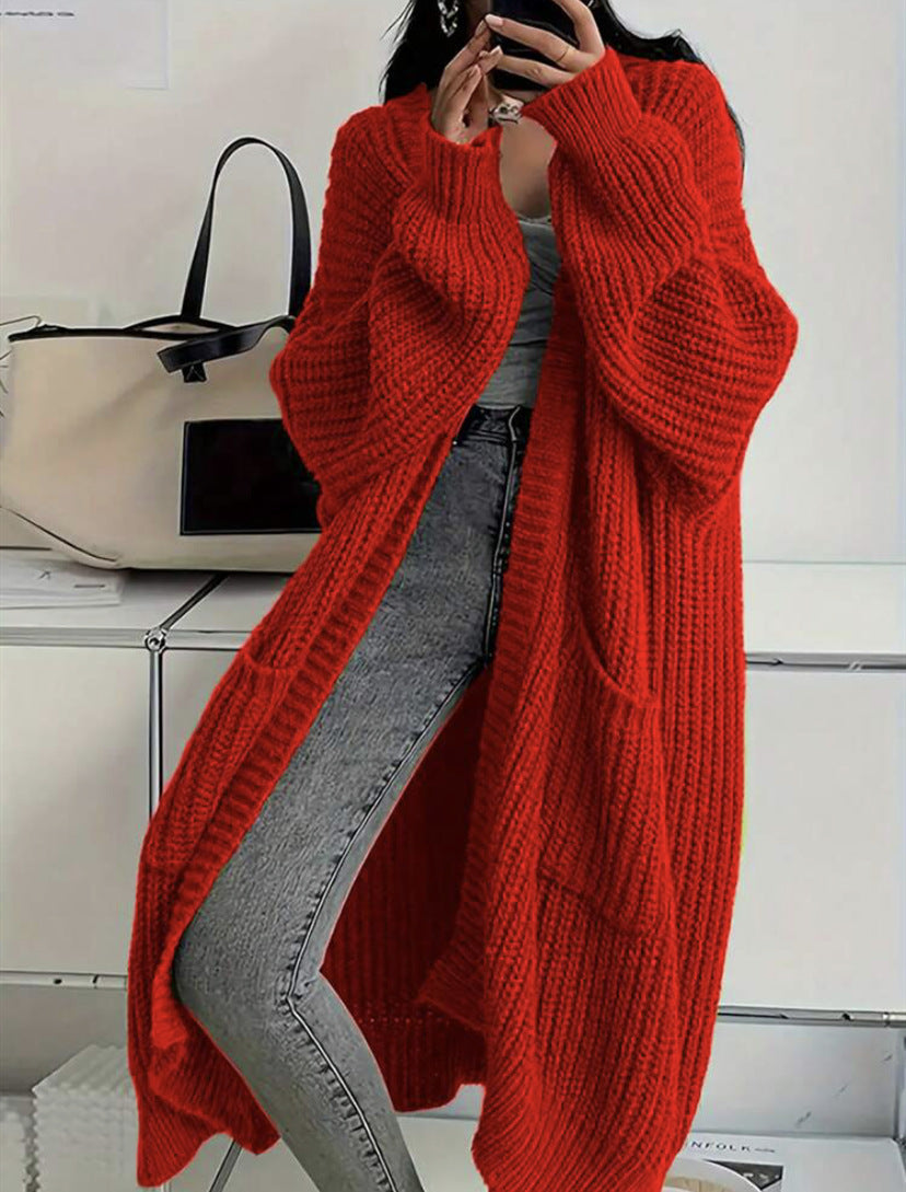 Women's Oversized Knitted Coat