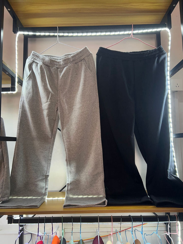 Men's Oversize Zip Hoodie and Relaxed Sweatpants Set