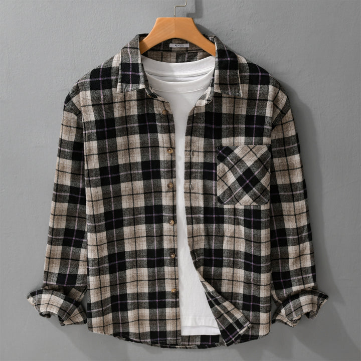 Men's Check Flannel Overshirt