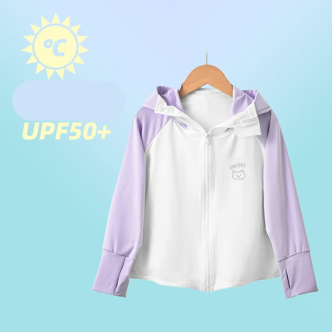 Boys UV Protection Hooded Jacket